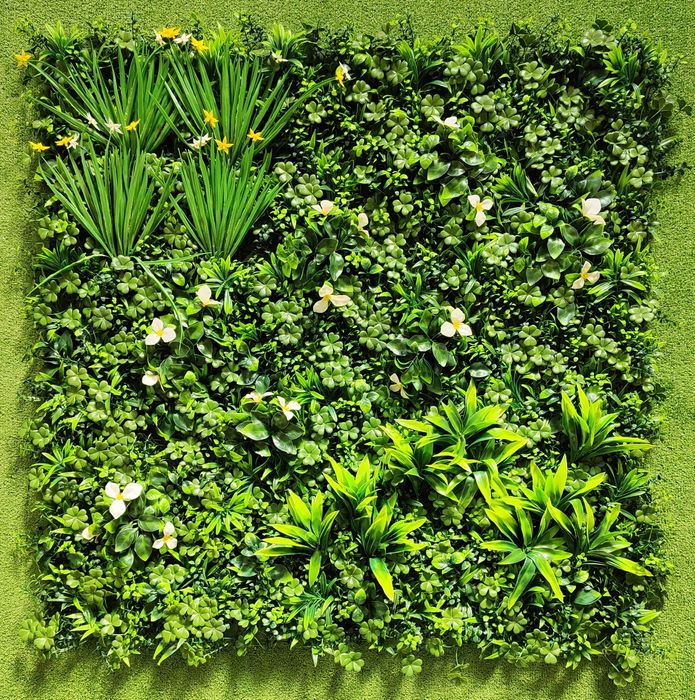 Изкуствена зелена стена