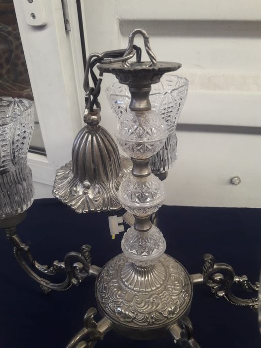 Хрустальная люстра Чехословакия