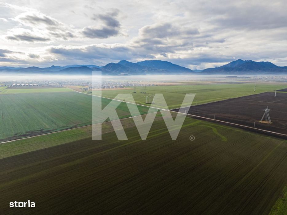 Teren exceptional pentru investitii industriale langa Brasov