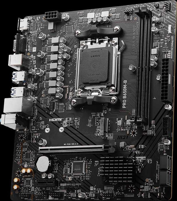 Placa de baza MSI PRO B650M-B