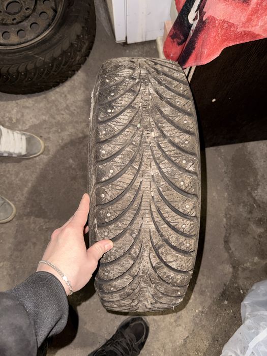 Зимние шины на дисках «штампы»