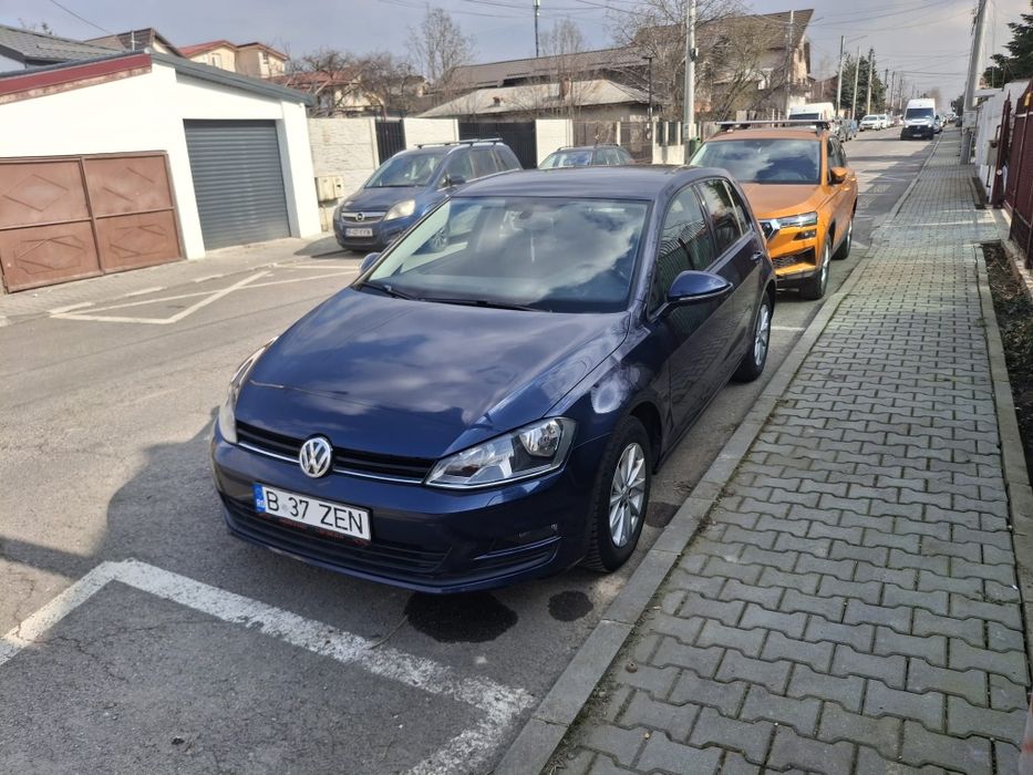 VW Golf 7 1.6TDI 105CP - unic proprietar, intretinuta foarte bine