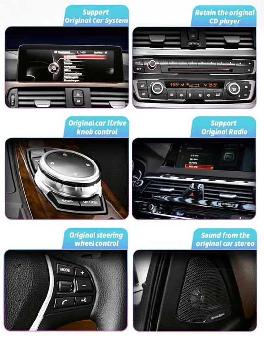 Мултимедия 10,25″ за BMW X3 X4 F25 F26 навигация CARPLAY DSP GPS