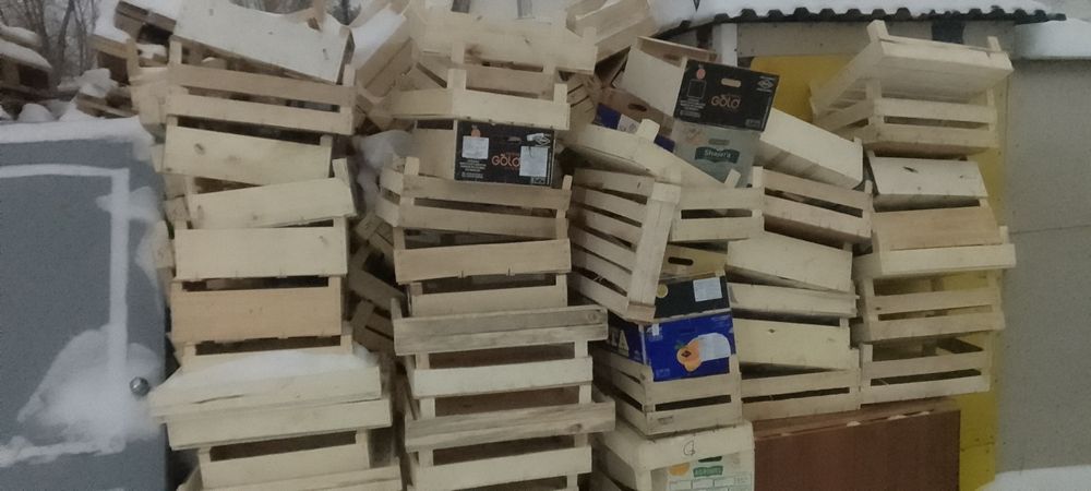 Деревянные ящики