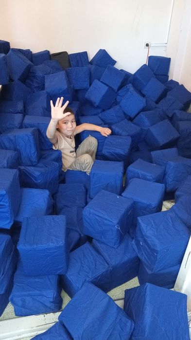 Сухой бассейн маты