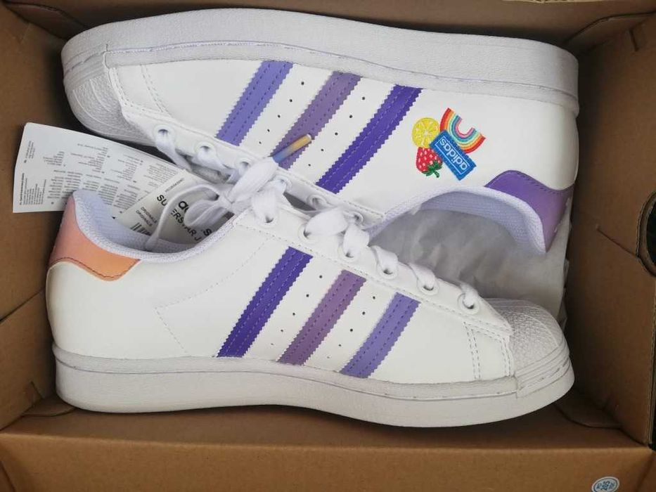 Оригинални кецове * ADIDAS SUPERSTAR * EU38 2/3