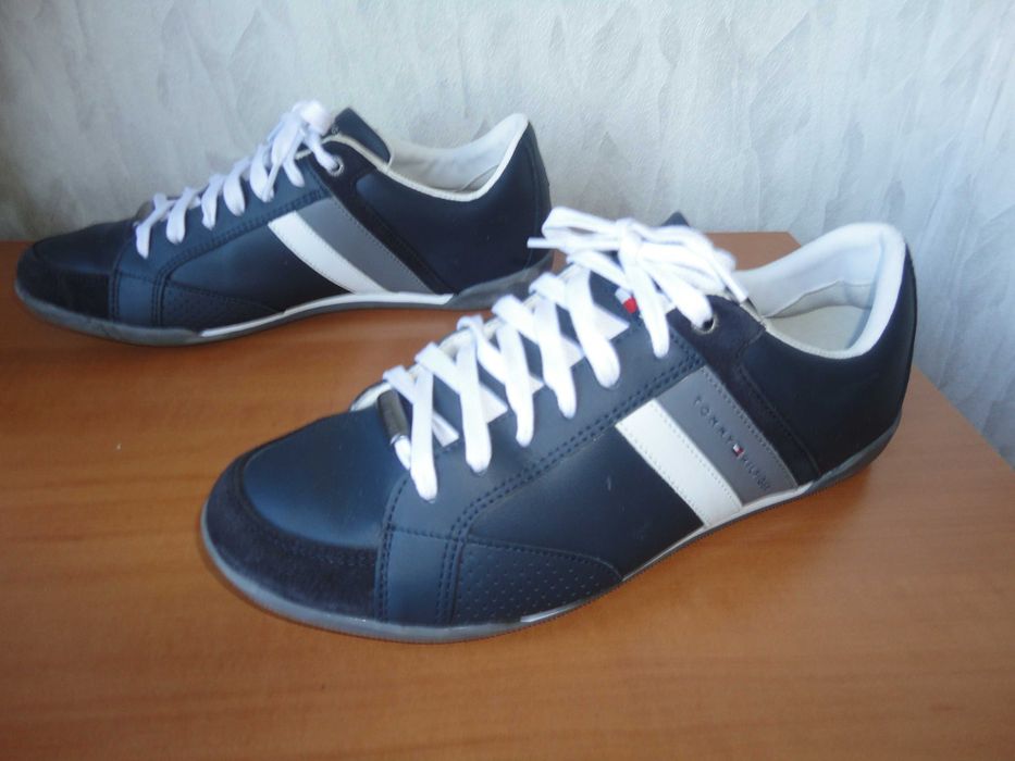 N43 Tommy Hilfiger/естествена кожа/мъжки спортни обувки