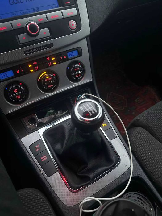 Maneta Nuca Schimbator cu Manson din Piele VW Volkswagen Passat B6