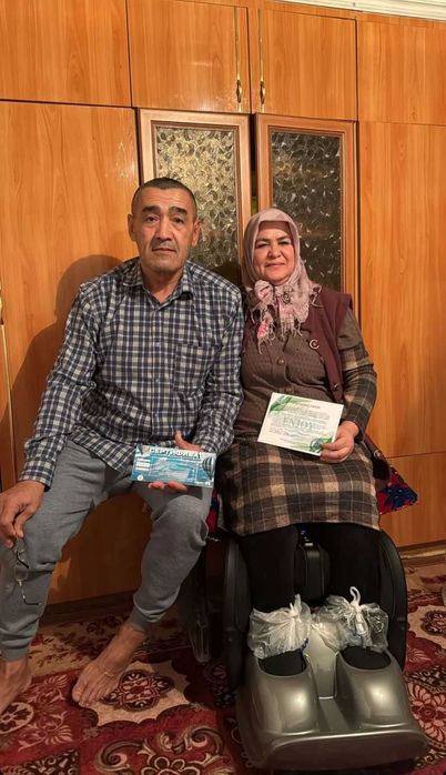 Массажер для ног с гарантии