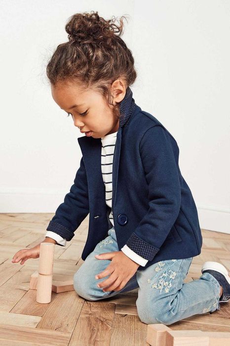 Темно-синий - Блейзер 3-4 лет. Next (Англия)