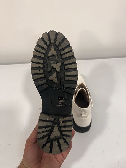 Ghete dama albe, marimea 39