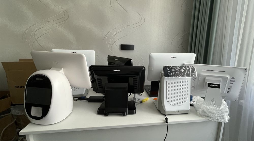 POS системы, Сенсорные моноблоки, касса KUZHUMA, Windows Android кафе