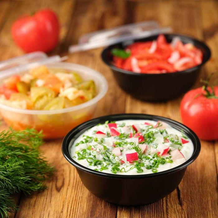 Одноразовые супницы с крышкой (350/500/650 мл) в ассортименте.