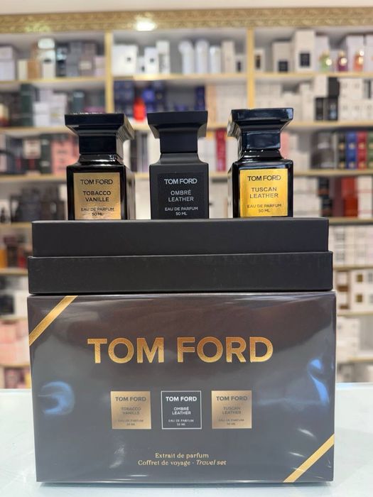 Tom Ford Tobacco Vanille Ombre leather  Tuscan leather 3 * 50ml
