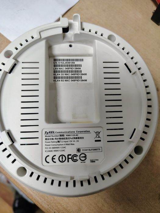 аксес пойнт access point Zyxel NWA 1123-AC