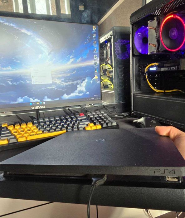 Ps 4 slim продам или обменяю
