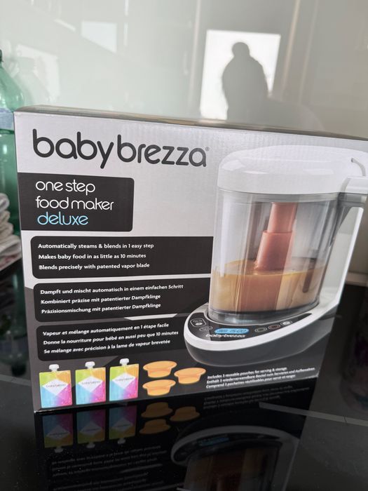 Baby Brezza Food Maker Deluxe за приготвяне на бебешка храна