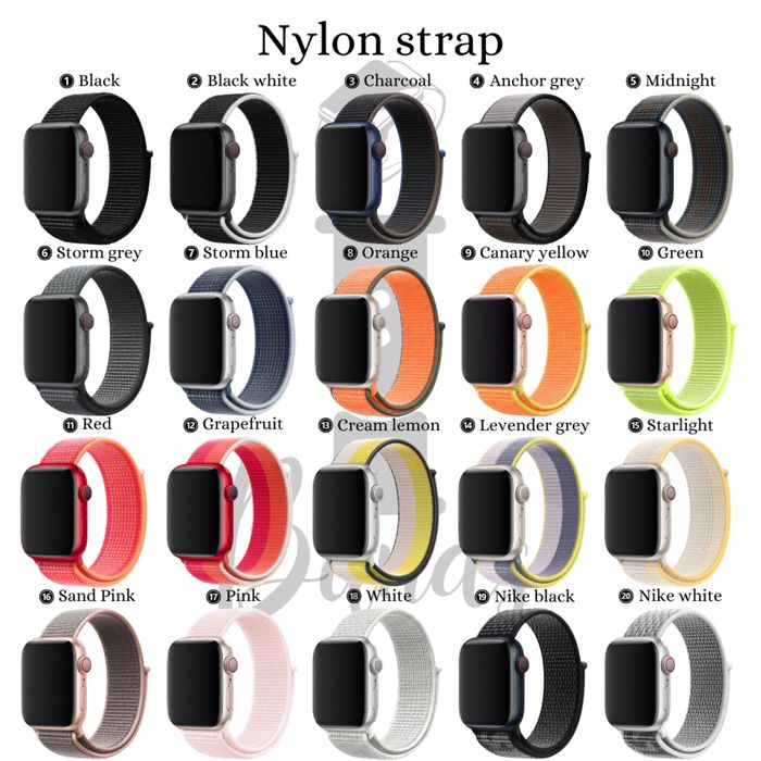 Велкро текстилни каишки за Apple Watch ULTRA/SE/11/10/9/8/7/6/5/4/3