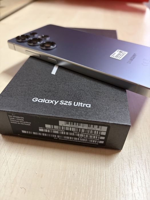 Samsung Galaxy S25 ultra titanium silverblue