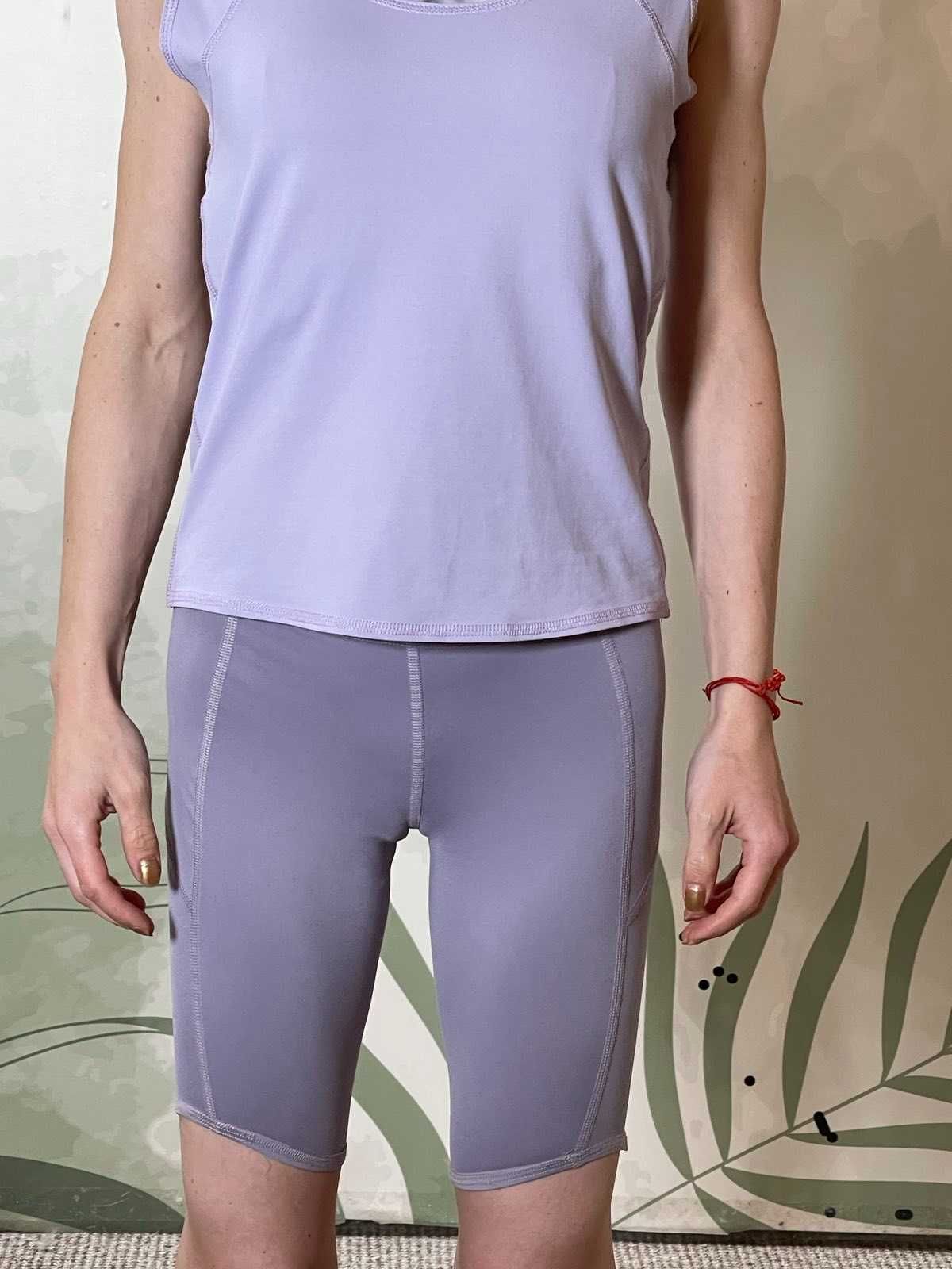 Women's Dynamic Yoga Shorts - Purple