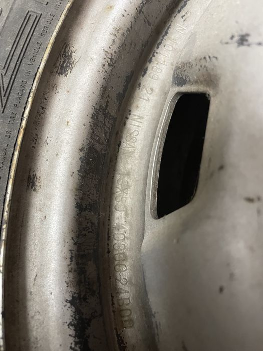 Резервна гума с джанта комплект