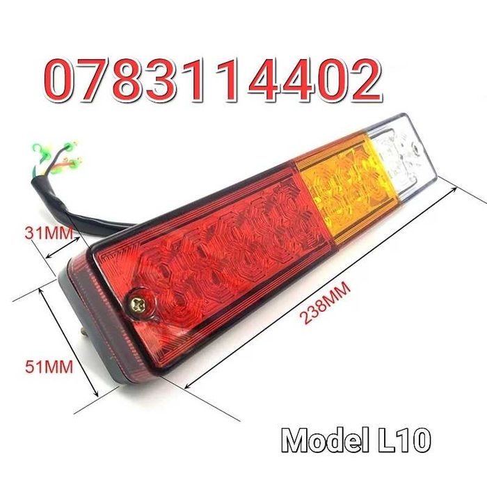 Lampa-Lampi LED Remorca-Stopuri-Triple Trailer Peridoc Platforma - L10