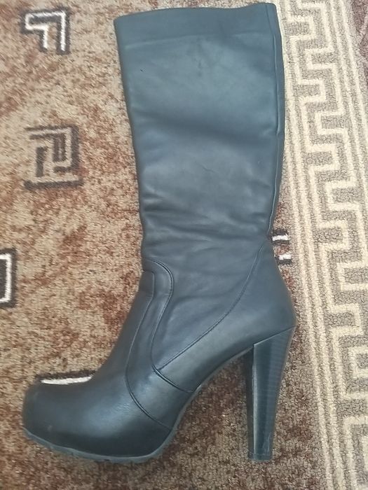 Дамски ботуши от естествена кожа!