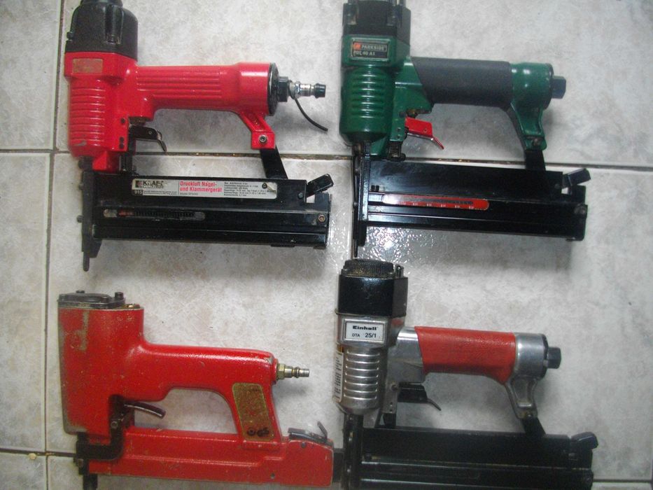 GS/ KRAFT WERKZEUGE/ EINHELL/ Parkside Пневматичен Такер Професионален