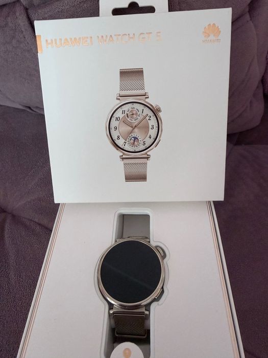 HUAWEI watch gt 5 златист