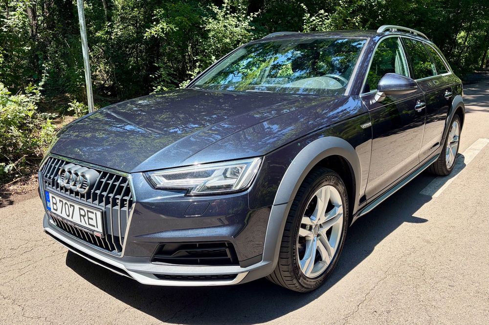 Audi A4 Allroad Fara accident / Istoric service complet Audi / LED / AHK / Carplay