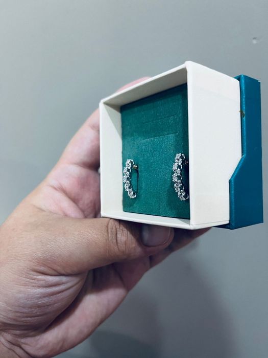 Продам бриллиантовые серьги