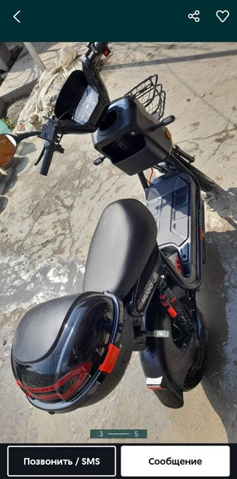 Skuter elektronni 55 km skorstiham yurib berishiham