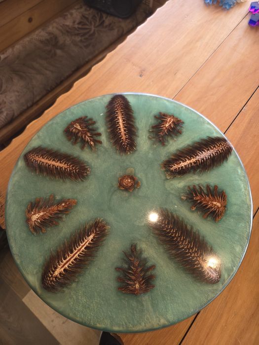 Поднос от епоксидна смола