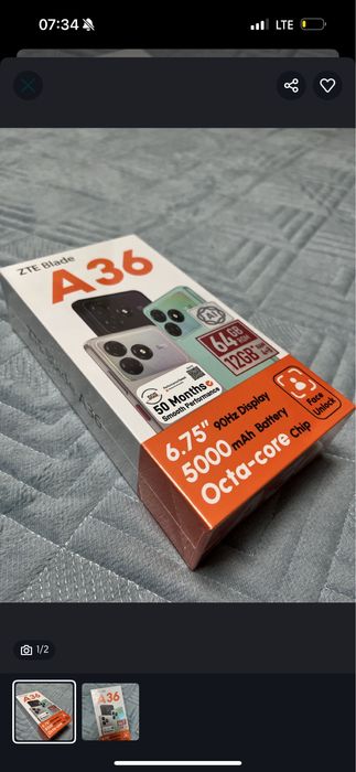 Продам новый телефон нераспечатанный