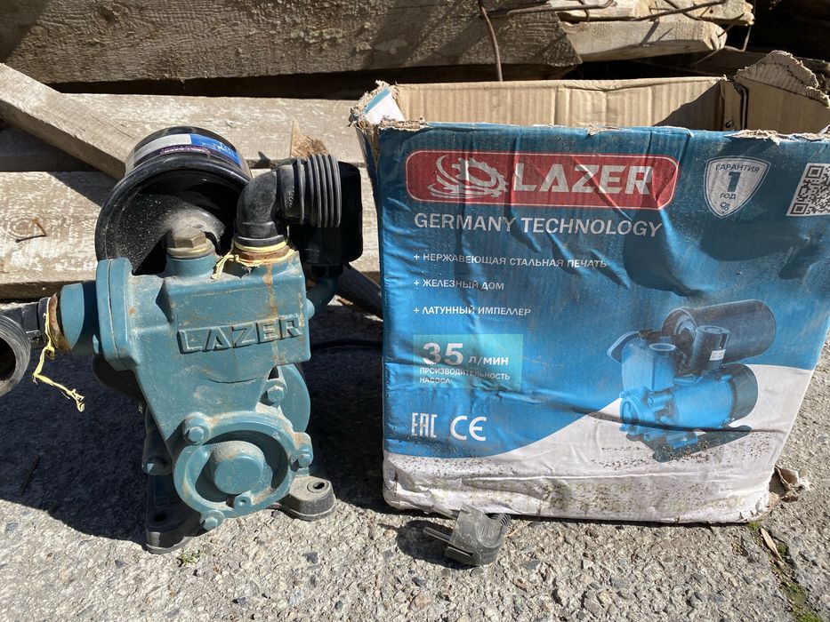 Насос почти новый