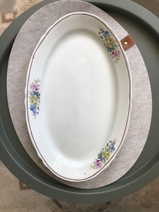 Чиния порцела овал