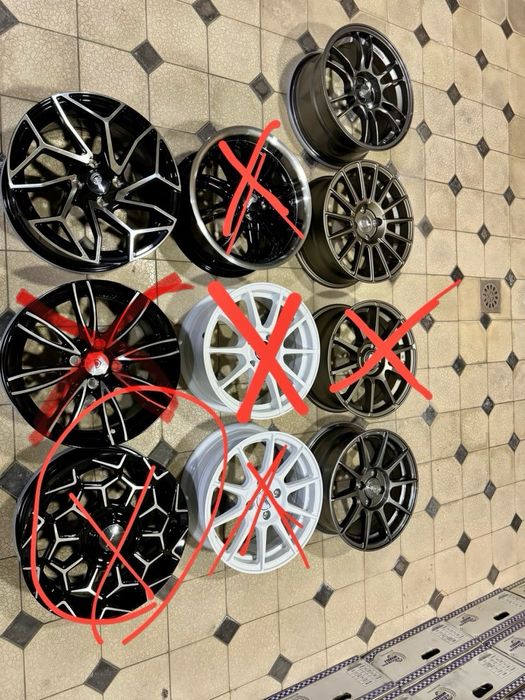 R-15 Sport ва Vossen Дискклар.