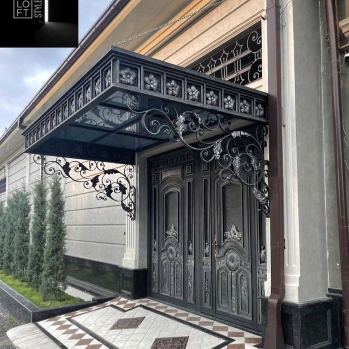 Ворота Металлические железные стельные ворота, Temir darvoza, Naves