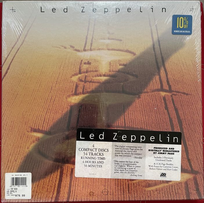 Led Zeppelin 4 CDs set