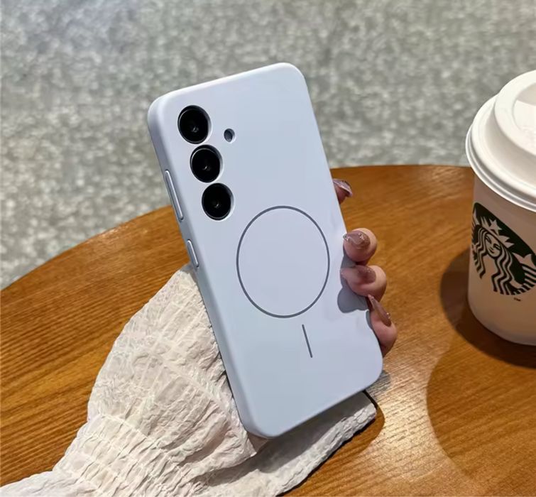 Samsung A36 A56 - Husa X LEVEL Magsafe Silicon cu Interior Fin