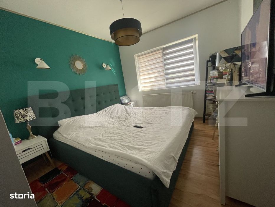 Apartament 2 camere, etaj intermediar, cu garaj | 55 mp + balcon  Zona