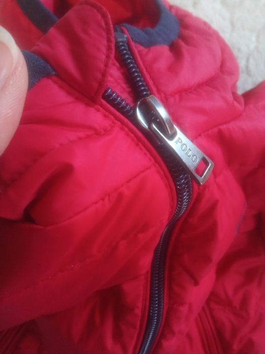 Бебешко детско яке с пух Ралф Лорън 9-12 м