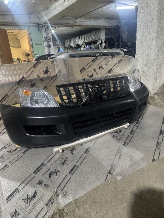 Бампер тойота прадо 120