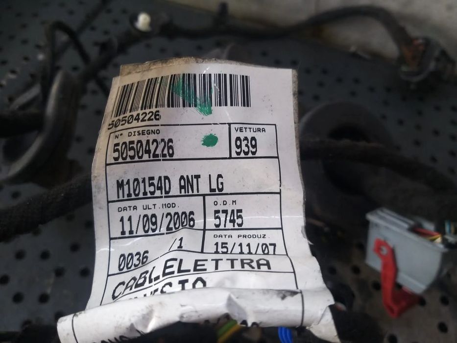 Cablaj instalatie electrica usa stanga fata alfa romeo 159 939 50504226