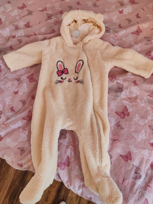 Плюшено връхно 9-12м.