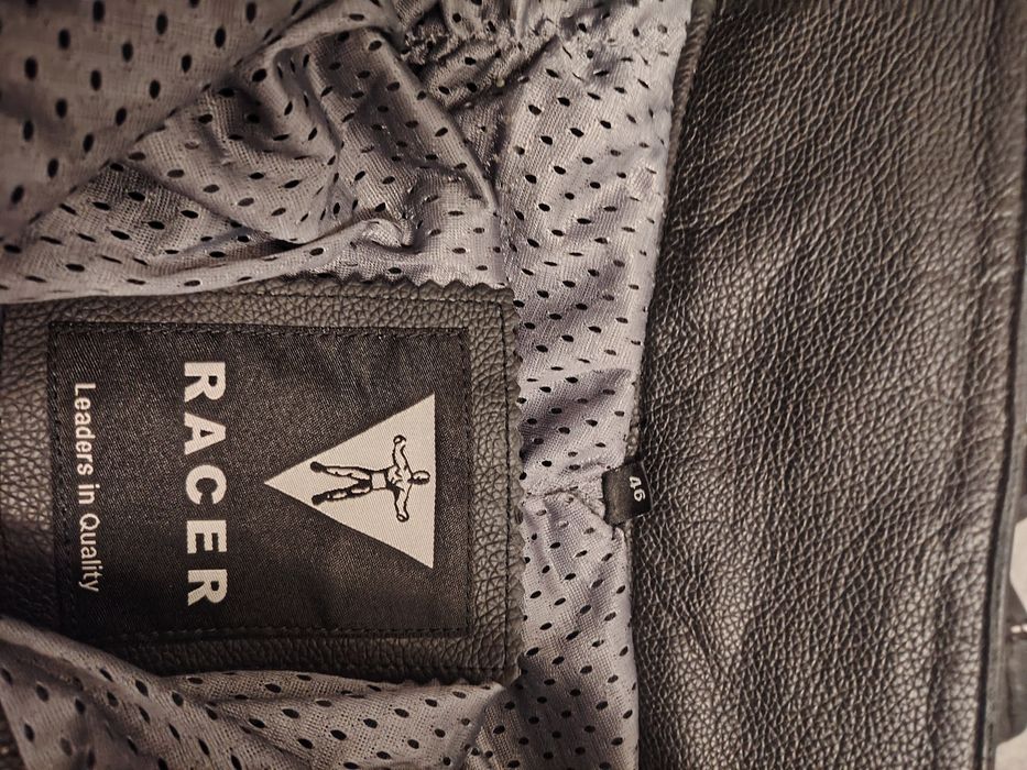 Pantaloni piele moto Racer