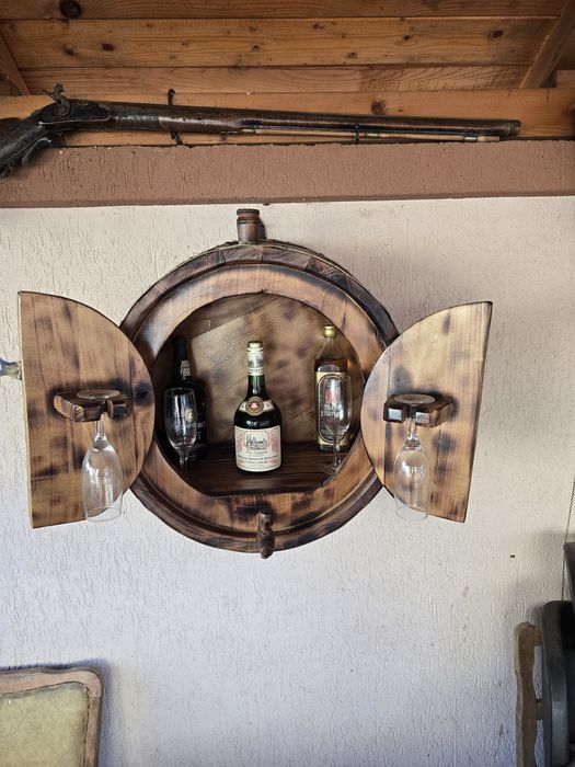 Butoi tip raft depozitare sticle,pahare
