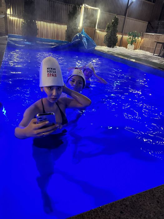 Сауна+бассеин  по часовую