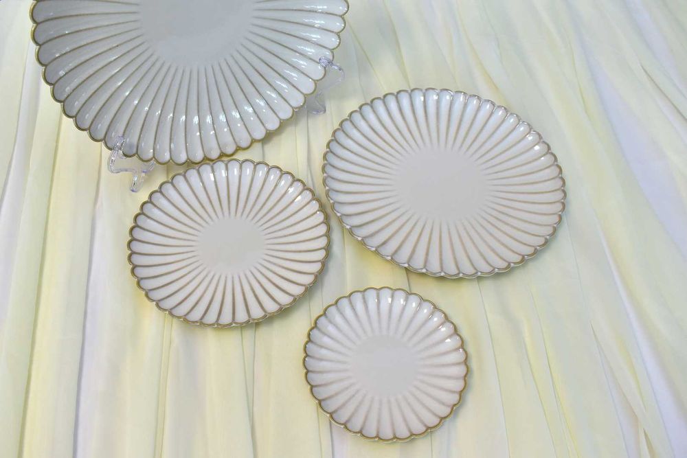 Set Farfurii Flora (Shell) portelan, HoReCa, evenimente ballroom
