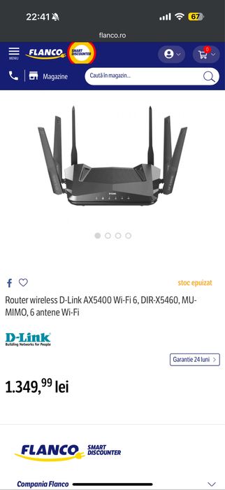 Router Wifi Dlink